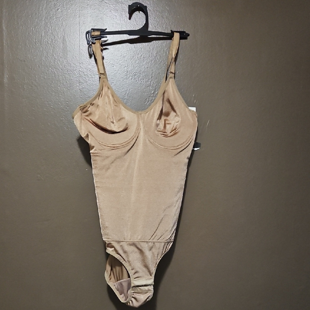 Women's Tan Shapewear Bodysuit